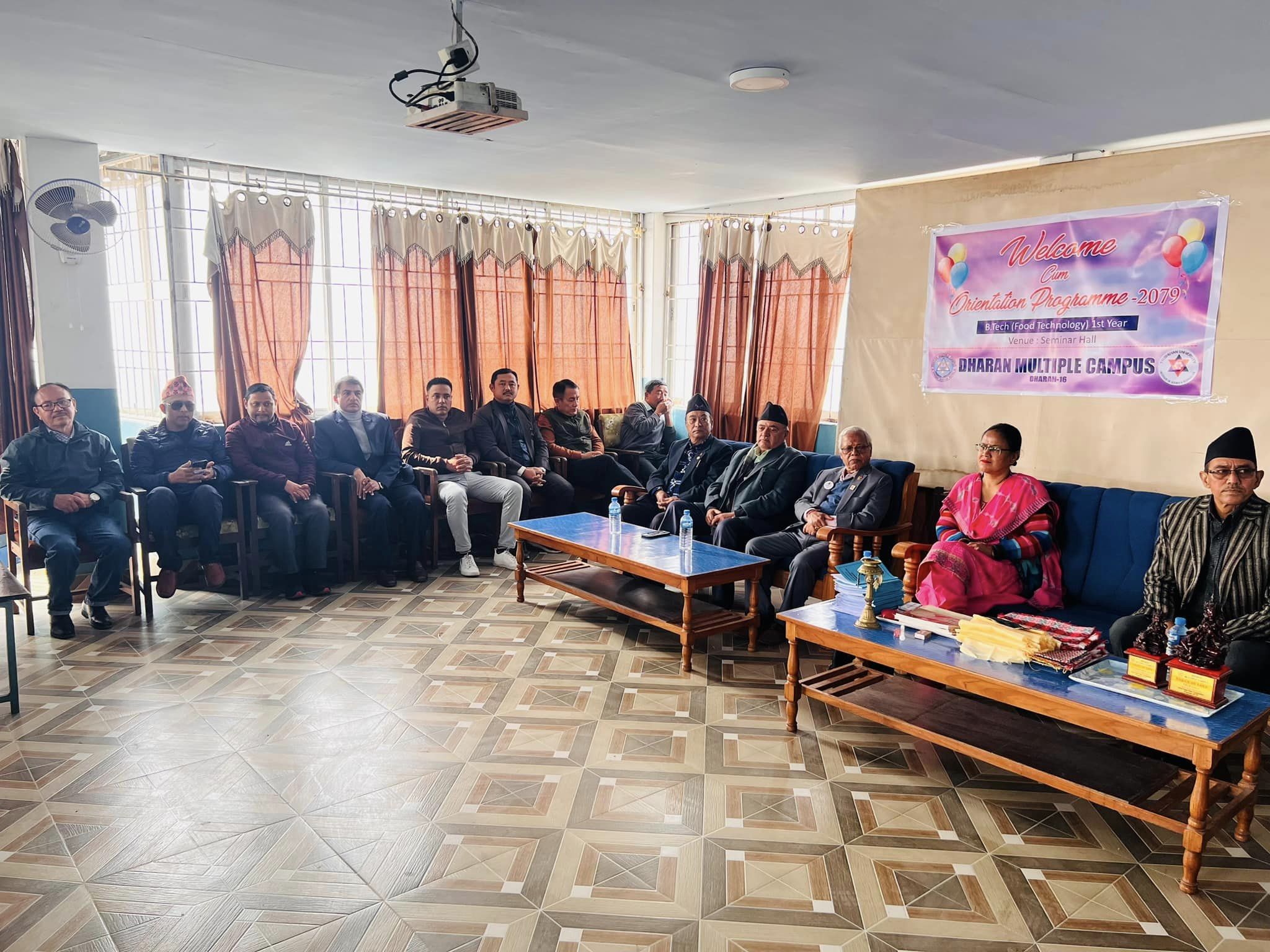 Glimpses of B.Tech (Food Technology) 1st year orientation programme 2079/10/14
